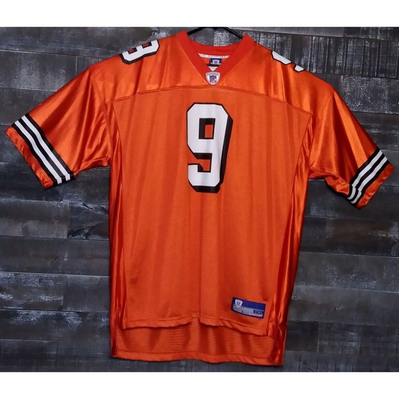Waterboy Bobby Boucher Jersey 9 Adam Sandler Reebok NFL Cleveland Browns Size 2X